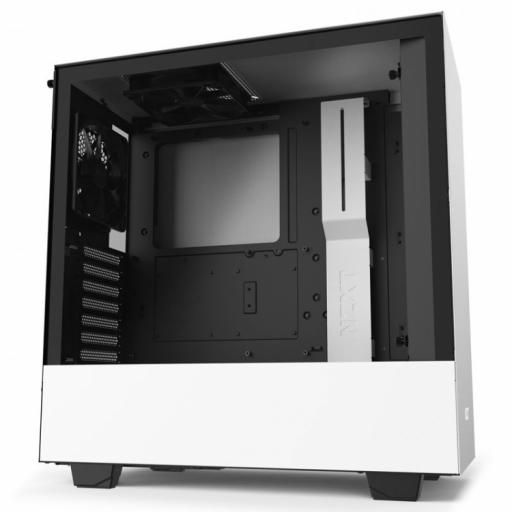 NZXT H510 - WHITE TEMPERED GLASS