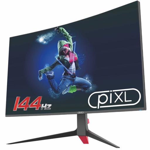 piXL 27 144Hz/ 165Hz Curved HDR G-Sync Compatible 5ms Frameless Gaming Monitor